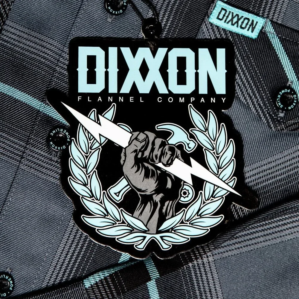 DIXXON Flannel The POWERLINE Flannel Shirt - Men's XL Tall - Picture 3 of 10